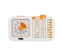 3-in-1 Visual ADHD Timer for Kids and Adults with Planning Board, Task Timer, Chore Chart and Visual Organizer, Autism and Checklist for Classroom Homeschool Supplies