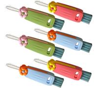 3 in 1 Water Bottle Cleaning Brush,Home kitchen multi-function cleaning brush,Tiny Bottle Cup Lid Detail Brush, Bottle Brushes for Cleaning for Water Bottles And Cups (6 pcs)