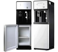 3 In 1 Water Cooler Dispenser, Freestanding Mains Fed Unit, Ice and Hot Dual Function for Instant Hydration, Ideal for Home, Office, Commercial Use， cold hot