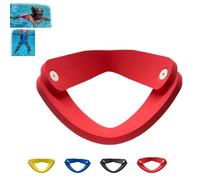 3 in 1 Water Recliner,GrandFloats Float-N-Fold Water Chair,Non Inflatable Foam Lake Pool Lounger Chair for Adult&Kid,Stable Floating Lounge Chairs for Swimming,Summer Water Party Seats (Red,100cm)