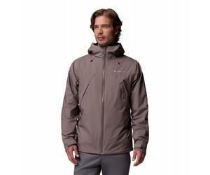 3-in-1 Waterproof Jacket Columbia Trailborne Interchange Jacket (Iron) Men