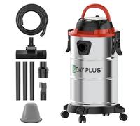 3-in-1 Wet and Dry Vacuum Cleaner, 2000W Industrial Vacuum Cleaner, Blowing Function, 20L Container, Power Take Off & Washable HEPA Filters, for Home Car Carpet Workshop