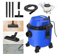 3-in-1 Wet & Dry Vacuum Cleaner with Blow Function, 800W Upholstery Cleaner, Carpet Cleaner And Wet & Dry Vacuum, HEPA Filter, 15L Container, 16kpa Suction Power, DIY, Car, Garage, Workshop, Home