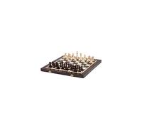 - 3 in 1 - Wooden Chess Set, Backgammon Checkers Draughts Set - Large - Handcrafted Classic Game