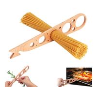 3 in 1 Wooden Spaghetti Pasta Measurer Tool,Wood Herb Stripper and Oven Rack Push Pull Tool Kitchen Gadgets Cooking Tool Small Kitchen Appliances