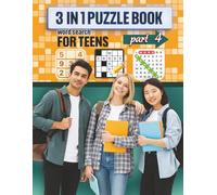 3 in 1 word search Puzzle book for teens part 4: What a fun, easy and relaxing way to spend time with family, friends or just by yourself. (Puzzles for Adults and Teens)