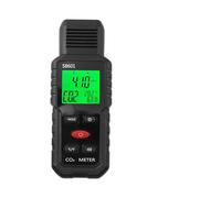 3 in Carbon Dioxide Meter, Handheld Temperature Humidity Tester with LCD Display, Air Quality Monitor with Color Alerts for Home Office School