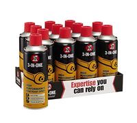 3-IN-ONE Penetrant - rapid penetrating spray, loosens stuck parts, removes rust, grease and grime (12x 400ml)