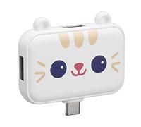 3 in Type C Hub Docking Station USB C to USB3 0 A Compact Multifunction Portable High Speed Data Transfer for Laptop Phone (White)