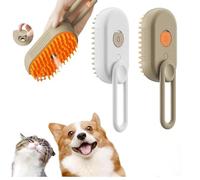 3 in1 Cat Steamy Brush Cat Steam Brush Rechargeable Self Cleaning for Massage Multifunctional Cat Grooming Cat And Dog Pet Hair Removal Comb