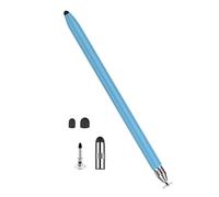 3 In1 Multiple Device Styluses Two Soft Rubber Tip Gentle Screen Protections For Smooth Writing Drawing Fingerprints Resistant Touch Pen With Flexible Tip