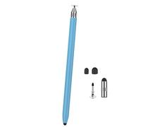 3 In1 Multiple Device Styluses Two Soft Rubber Tip Gentle Screen Protections for Smooth Writing Drawing Screen Protections Styluses for Pad Devices