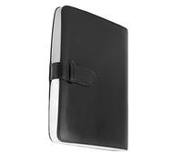 3 Inch 256 Pockets Photo Album, PU Leather Lightweight 256 Pockets Photo Album Stain Resistant For Tickets For Bank Cards (Black)