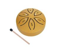 3 Inch 6-Tone Steel Tongue Drum Mini Handheld Pan Drums Drum With Musical Gifts L6G9 Drumsticks Instruments Percussi Accessories