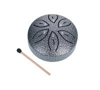 3 Inch 6-Tone Steel Tongue Drum Mini Handheld Pan Drums Instruments With Drum Percussion Gifts X7L5 Musical Accessori Drumsticks