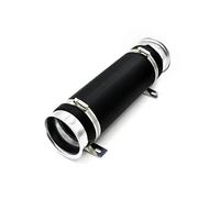3-inch 76mm Adjustable Intake Ventilation Telescopic Pipe Turbocharger Car Modification Hose Guide Automotive Air Intake Pipe(Silver)