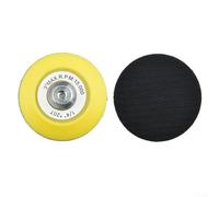 3 Inch Backing Pad for Pneumatic DA Sander, 75mm Polishing Sanding Disc Backup Pad with /4-20 Male Thread and 6.35mm Shank, Compatible with Orbital Sanders for