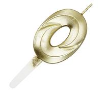 3" inch Birthday Number 0 Candle, 3D Candle,Gold Candle, Birthday Candle for Cake, Happy Birthday Candle, Cake Candle Cake Topper Decorations for Birthday Party Wedding Anniversary Celebration Supply
