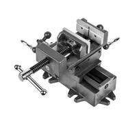 3-Inch Compound Cross Slide Industrial Strength Benchtop and Drill Press Vise Vise, Drill Press Tilting Angle Vise Efficient Design
