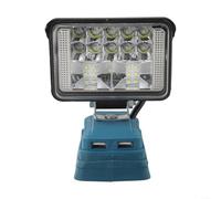 3 Inch Electric Torch Spotlight Work Lamp with Adjustable Head for Bosch LiIon Battery, Suitable for Various Activities (A)