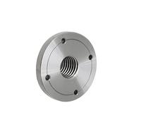 3 Inch Flange Faceplate Wood Lathe Chuck, M33 X 3.5 / 1inch X 8TPI / M18 X 2.5 Thread Face Plate, Woodworking Turning Tools (Size : M18 X 2.5)