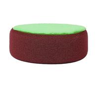 3 Inch Foam Polishing Pads for Car Buffer, Compatible with Polisher for Compounding, Waxing and Glazing, 75mm Sponge Buffing Pads (Pack of 1, Green/Yellow/Red)