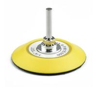 3 Inch Hook and Loop Backing Pad for Pneumatic DA Orbital Sander, 75mm Sanding Polishing Disc with 1/4-20 Thread, 6.35mm Shank, 1500 RPM Max Speed