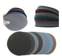 3 Inch Hook & Loop Cup Grinding Wheel 1000 to 5000 Silicon Carbide Sandpaper for Metal, Stone, Wood, Automotive Polishing