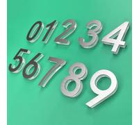 3 Inch House Numbers for Outside - Number Stickers for Mailbox, Address Signs for Houses, Making Them More Personalized, are Applicable for Mailboxes, Cars, Door, Window, Sign, House(Number 6)