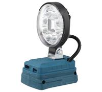 3 Inch LED Work Light Flashlight with USB Charging Port for Bosch Li-Ion Battery, Handheld Spotlight for Workshop and Outdoor
