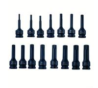 3 Inch M5 M19 12 Inch Drive Socket Adapter 12 Point Socket Screwdriver Bit Compatible with 1/2 Inch Electric and Ratchet Wrenches for Automotive and Machinery Repair (M13)