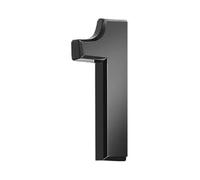 3 Inch Mailbox Numbers Adhesive 3D Number Sticker for Outdoor Indoor Apartment Office Hotel Home Door Plate Address Mail Box Number (Black-1)