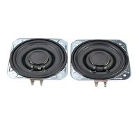 3 Inch Midrange Woofer Speaker Unit 3ohm 20W Ultra-thin 80MM Mid-Bass Loudspeaker Home Audio Neodymium Long Stroke Clearance(2pcs)