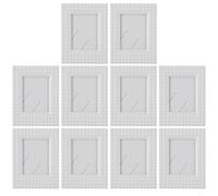 3-Inch Mini Photo Frame for Polaroids and Desk Decor with Multiple Color Options, Made of for Long Lasting ABS and PP Materials, Compact Size 10.8 x 8.3 x 0.8 cm(White)