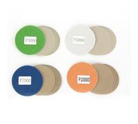 3 Inch Sanding Discs, 3000-10000 Grit Silicon Carbide Wet Dry Sandpaper, 20pcs Assorted for Auto Metal Stone Wood Polishing