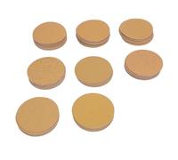 3 Inch Sanding Discs Hook and Loop, Round Sandpaper Discs for Woodworking and Automotive, 40 to 800 Grit Abrasive Pads with Golden Aluminum Oxide, D Grade Paper Backing for Orbital
