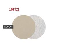 3 Inch Silicon Carbide Sanding Discs, 10PCS Set for Wet/Dry Applications, Grit Levels from 240 to 10000, Great for Automotive and Furniture Projects (5000#)