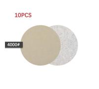 3 Inch Silicon Carbide Sanding Discs, 10PCS Set for Wet/Dry Applications, Grit Levels from 240 to 10000, Great for Automotive and Furniture Projects (4000#)