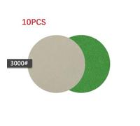 3 Inch Silicon Carbide Sanding Discs, 10PCS Set for Wet/Dry Applications, Grit Levels from 240 to 10000, Great for Automotive and Furniture Projects (3000#)