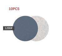 3 Inch Silicon Carbide Sanding Discs, 10PCS Set for Wet/Dry Applications, Grit Levels from 240 to 10000, Great for Automotive and Furniture Projects (1200#)