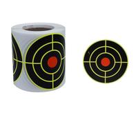 3 Inch Splatter Targets,Reactive Paper Target Stickers,Self Adhesive Shooting Roll Target Rifle,Shooting Practi For Airsoft,