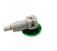 3 Inch Suction Cup Base With Thread Design For Car Dent Repair Tool Pump Puller Auto Body Kit White Abs Material Long Lasting Construction Compact Size For Versatile Application On Vehicle Surfaces