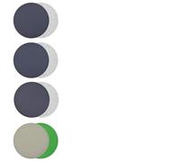 3-Inch Wet and Dry Sanding Discs Set, 40pcs Silicon Carbide Abrasive Discs with Hook & Loop Backing, Compatible with Orbital, DA, and Angle Grinders, Grits 600-3000