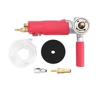 3 Inch Wet Polisher & Sander | 4300 RPM for Marble / Granite / Stone | Pneumatic Water Polisher Reduces Dust, No Electric Hazard | 75mm Grinding Disc