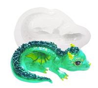 3-inch Wing Dragon Resin Mould for Epoxy, Plaster, Ceramic, Polymer Clay, Concrete, Cement Casting, Fondant Cake Decor