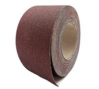 3 Inch x 49 Feet Emery Cloth Roll Aluminum Oxide Abrasive Paper Roll Continuous Sandpaper for Metalworking, Woodworker, Furniture Repair, Sanding Automotive Plumbing (120 Grit)