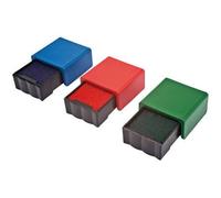 3 Ink Refills for Trodat Printy Assessment Kit Red/Blue/Green