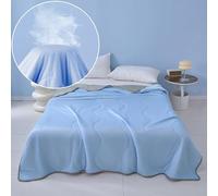 3℃ Instant Cooling Blanket - 1350g/m² Ice Fabric w/PCM Technology, All-Night Dryness & Sweat-Free,for Hot Sleepers, Portable AC/Camping/Picnic Essential, 300+ Wash Cycles