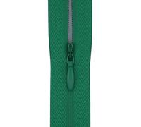 #3 Invisible Zip 20 Inch (51cm) -with Woven Tape for Gowns, Floor Cushions & Upholstery - Professional Hidden Nylon Zips for Dressmaking & Soft Furnishings - 5 Zips (Pine Green)