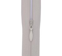 #3 Invisible Zip 20 Inch (51cm) -with Woven Tape for Gowns, Floor Cushions & Upholstery - Professional Hidden Nylon Zips for Dressmaking & Soft Furnishings - 5 Zips (Light Stone Beige)